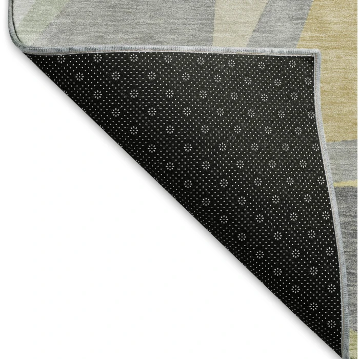 Addison Mayfield Gray AMF1666 - 8ft. Round Rug