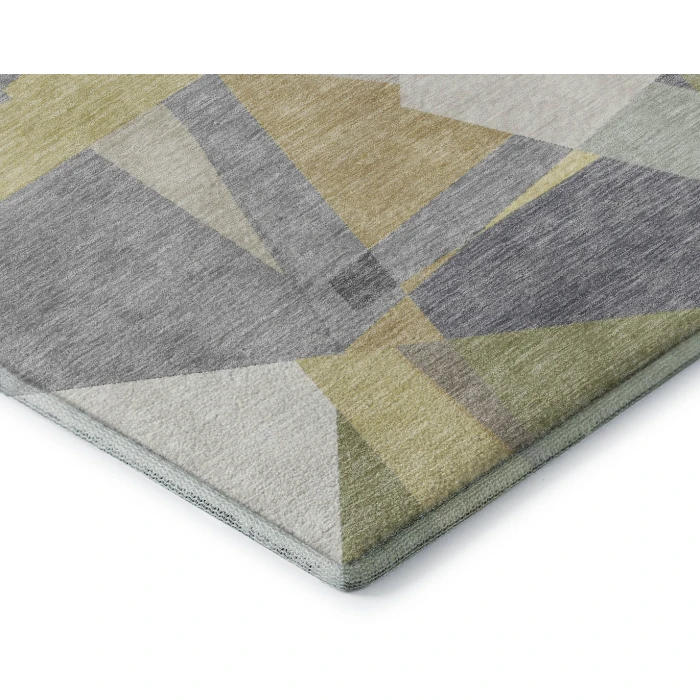 Addison Mayfield Gray AMF1666 - 8ft. Round Rug