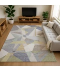 Addison Mayfield Gray AMF1666 - 8ft. Round Rug
