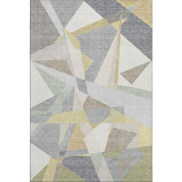 Addison Mayfield Gray AMF1666 - 8ft. Round Rug