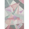 Addison Mayfield Blue AMF1666 - 8ft. Round Rug