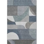 Addison Mayfield Gray AMF1667 - 8ft. Round Rug