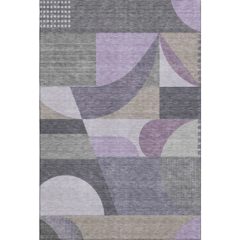 Addison Mayfield Purple AMF1667 5ft. x 7ft. 6in. Rect. Rug