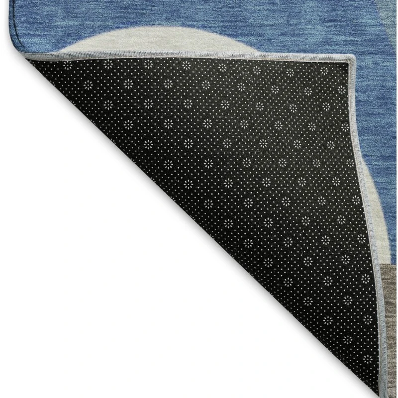 Addison Mayfield Blue AMF1667 - 8ft. Round Rug