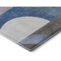 Addison Mayfield Blue AMF1667 - 8ft. Round Rug