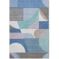 Addison Mayfield Blue AMF1667 - 8ft. Round Rug