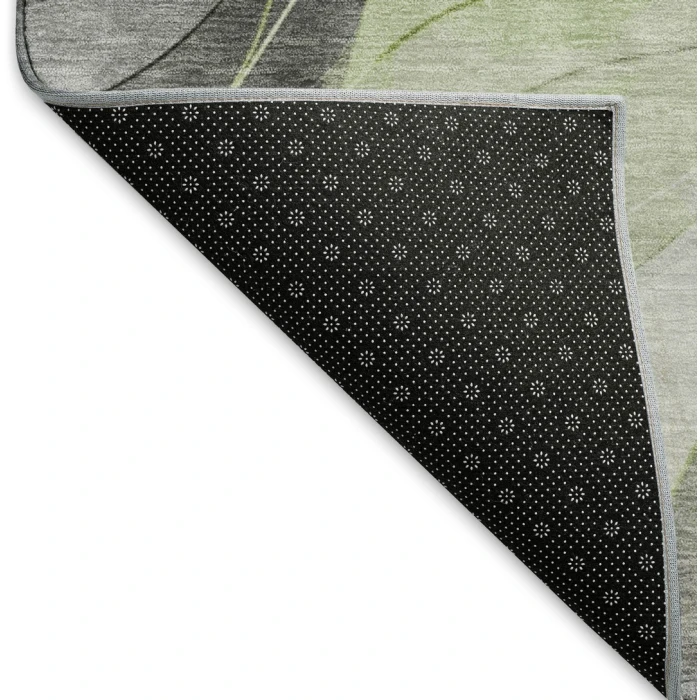 Addison Mayfield Green AMF1668 - 8ft. Round Rug
