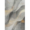 Addison Mayfield Gray AMF1668 - 8ft. Round Rug