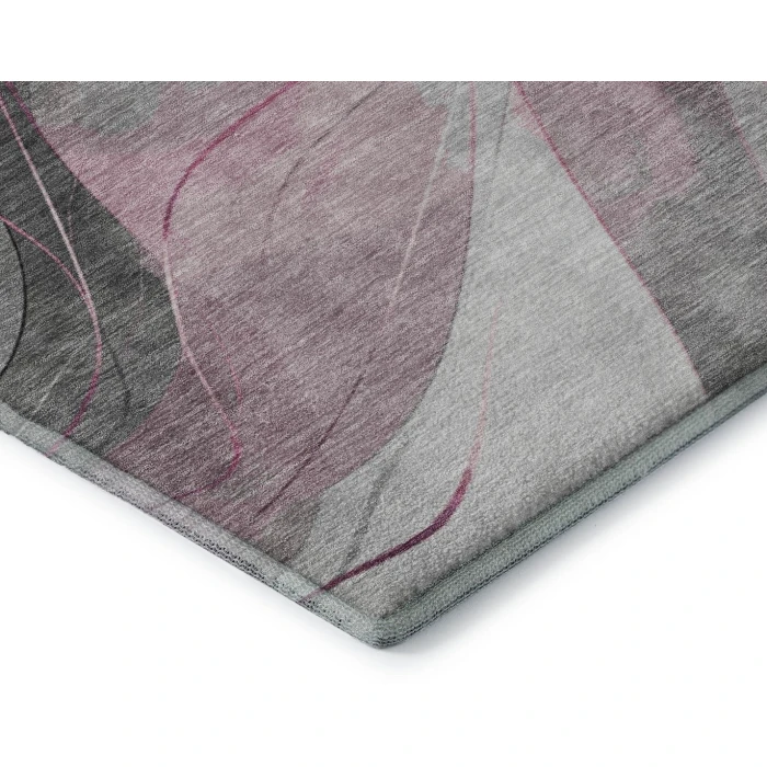 Addison Mayfield Pink AMF1668 - 8ft. Round Rug