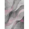 Addison Mayfield Pink AMF1668 - 8ft. Round Rug
