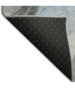 Addison Mayfield Blue AMF1668 - 8ft. Round Rug
