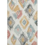 Addison Mayfield Ivory AMF1669 - 8ft. Round Rug