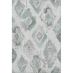 Addison Mayfield Blue AMF1669 - 8ft. Round Rug