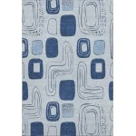 Addison Mayfield Blue AMF1670 - 8ft. Round Rug