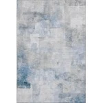 Addison Mayfield Blue AMF1673 - 8ft. Round Rug
