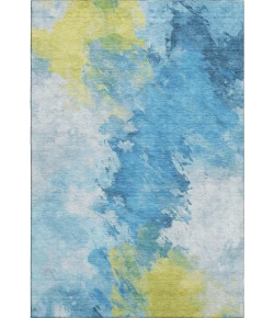 Addison Mayfield Blue AMF1675 - 8ft. Round Rug