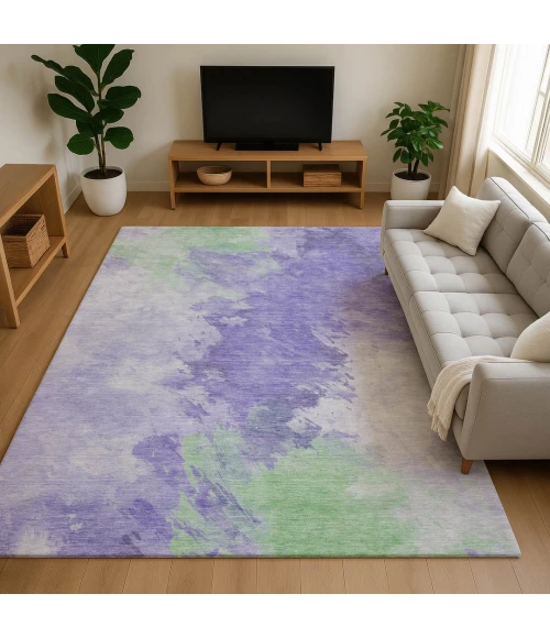 Addison Mayfield Purple AMF1675 5ft. x 7ft. 6in. Rect. Rug