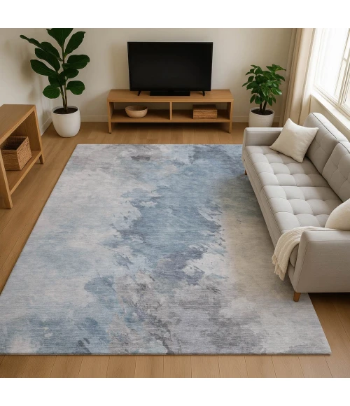 Addison Mayfield Blue AMF1675 8ft. x 10ft. Rect. Rug