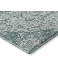 Addison Mayfield Teal AMF1677 - 8ft. Round Rug