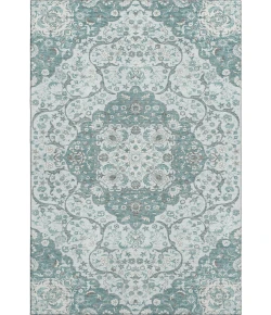Addison Mayfield Teal AMF1677 - 8ft. Round Rug
