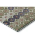 Addison Mayfield Green AMF1678 - 8ft. Round Rug