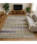 Addison Mayfield Green AMF1678 - 8ft. Round Rug