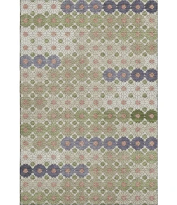 Addison Mayfield Green AMF1678 - 8ft. Round Rug