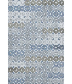 Addison Mayfield Blue AMF1678 - 8ft. Round Rug