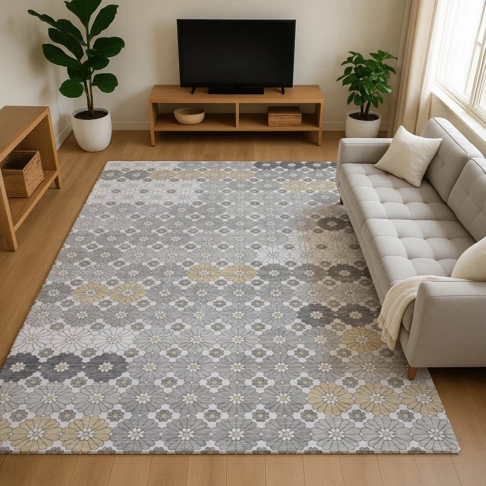 Addison Mayfield Gray AMF1678 8ft. x 10ft. Rect. Rug