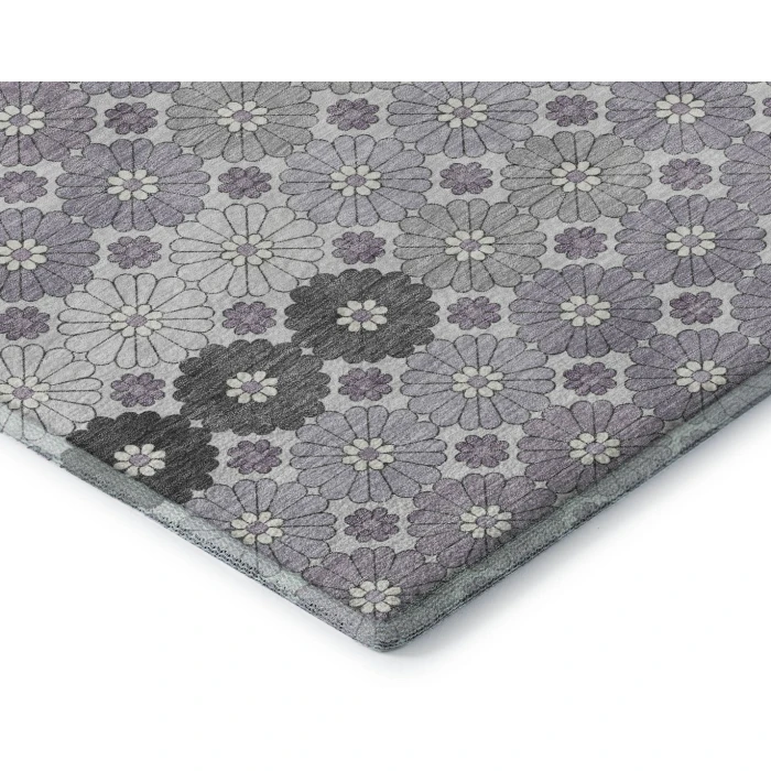Addison Mayfield Purple AMF1678 - 8ft. Round Rug