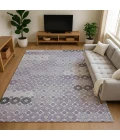 Addison Mayfield Purple AMF1678 - 8ft. Round Rug
