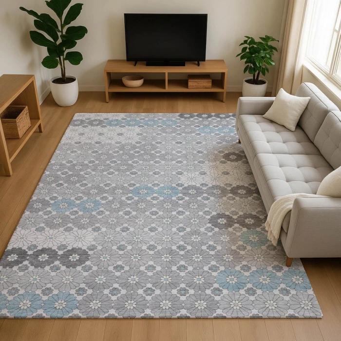 Addison Mayfield Gray AMF1678 8ft. x 10ft. Rect. Rug