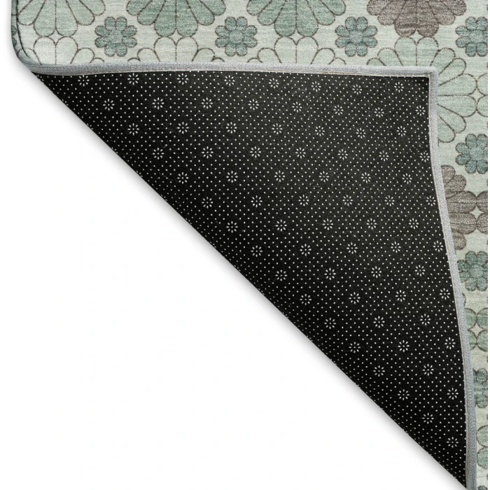 Addison Mayfield Teal AMF1678 - 8ft. Round Rug