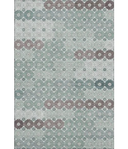 Addison Mayfield Teal AMF1678 - 8ft. Round Rug