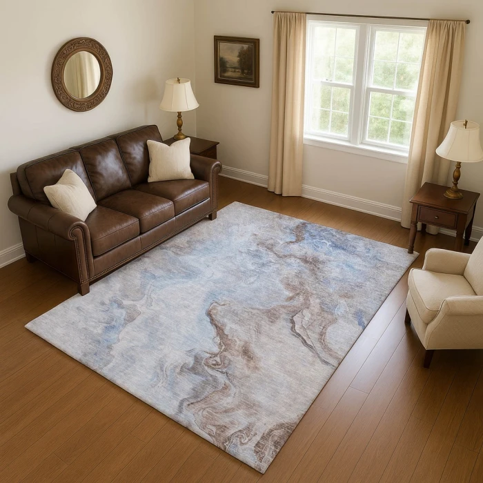 Addison Mayfield Blue AMF1680 5ft. x 7ft. 6in. Rect. Rug