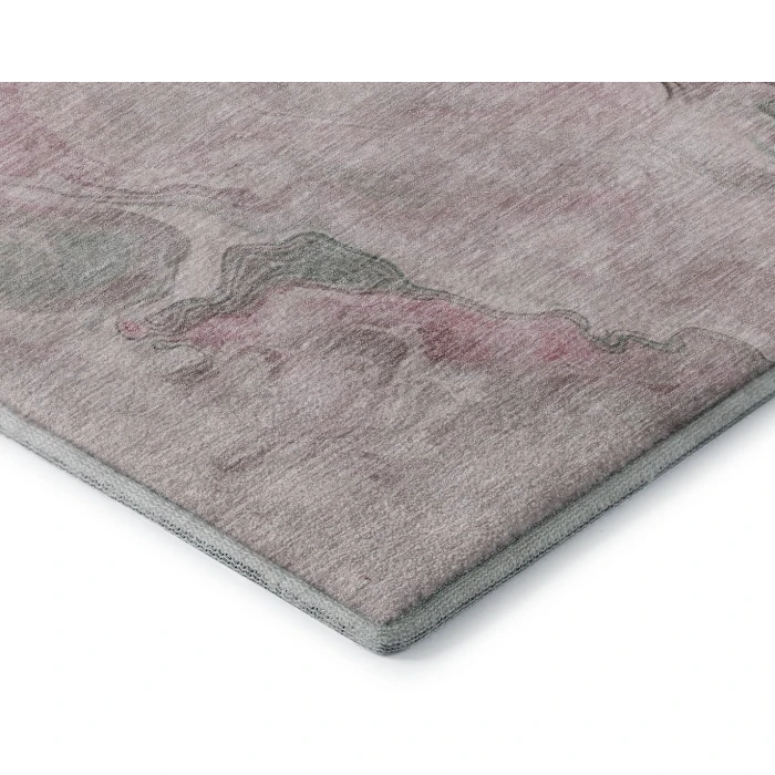 Addison Mayfield Pink AMF1680 - 8ft. Round Rug