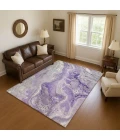 Addison Mayfield Purple AMF1681 2ft. 3in. x 7ft. 6in. Rect. Rug