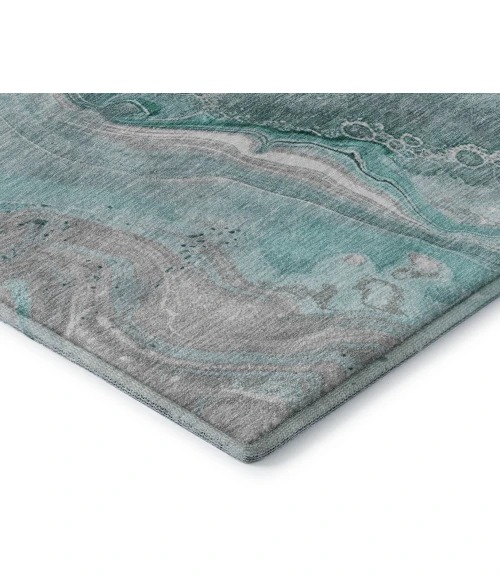 Addison Mayfield Teal AMF1681 8ft. x 10ft. Rect. Rug
