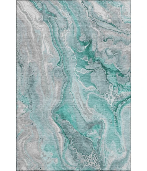 Addison Mayfield Teal AMF1681 8ft. x 10ft. Rect. Rug