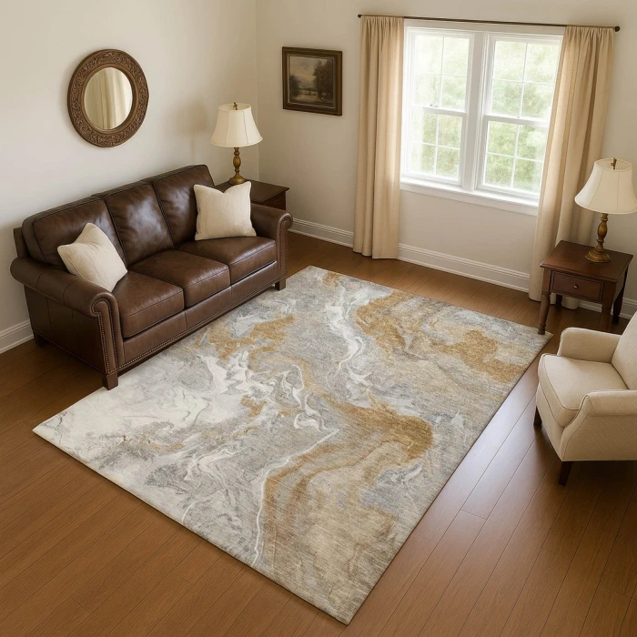 Addison Mayfield Gray AMF1682 8ft. x 10ft. Rect. Rug