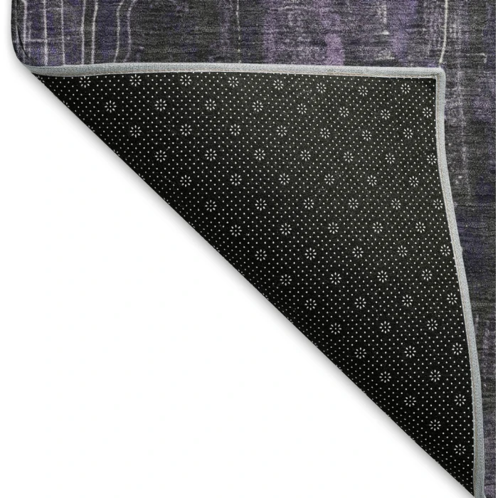 Addison Mayfield Purple AMF1683 - 8ft. Round Rug