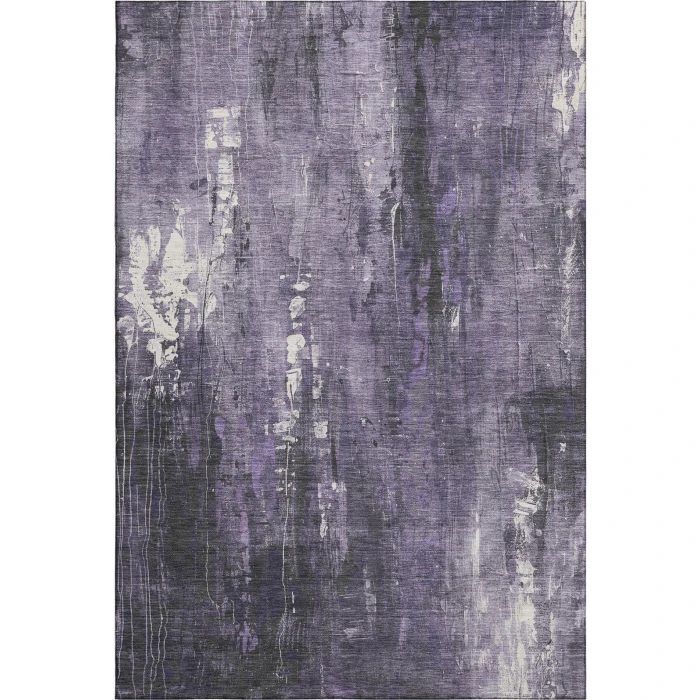 Addison Mayfield Purple AMF1683 - 8ft. Round Rug