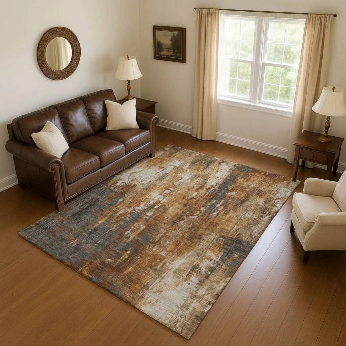 Addison Mayfield Orange AMF1683 5ft. x 7ft. 6in. Rect. Rug