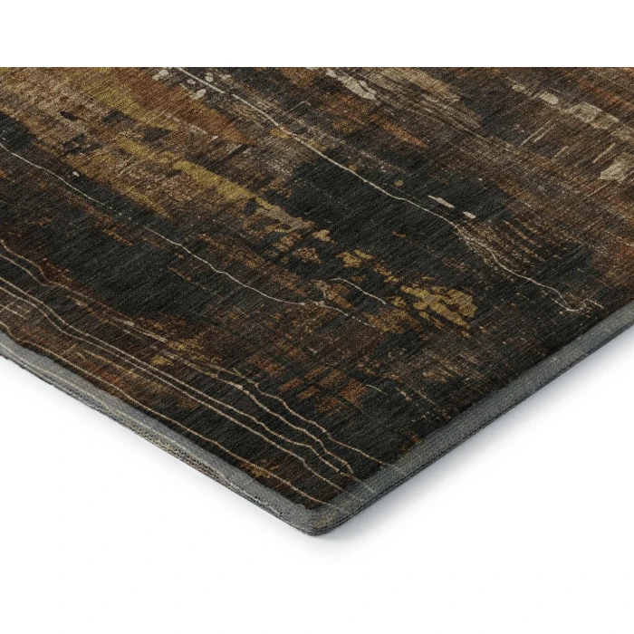 Addison Mayfield Brown AMF1683 - 8ft. Round Rug