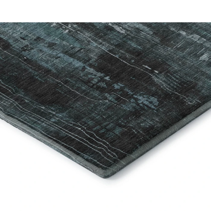 Addison Mayfield Teal AMF1683 - 8ft. Round Rug