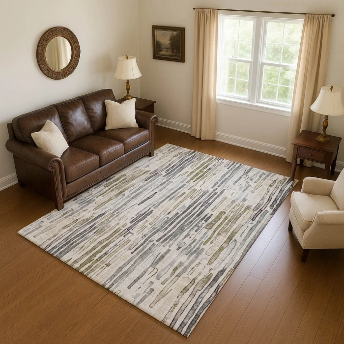 Addison Mayfield Brown AMF1684 2ft. 3in. x 7ft. 6in. Rect. Rug