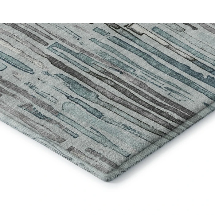 Addison Mayfield Teal AMF1684 5ft. x 7ft. 6in. Rect. Rug