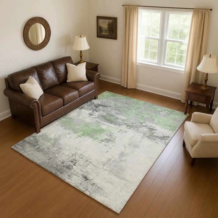 Addison Mayfield Green AMF1685 5ft. x 7ft. 6in. Rect. Rug