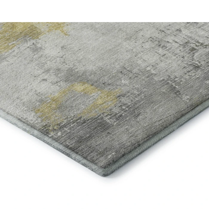 Addison Mayfield Gold AMF1685 - 8ft. Round Rug