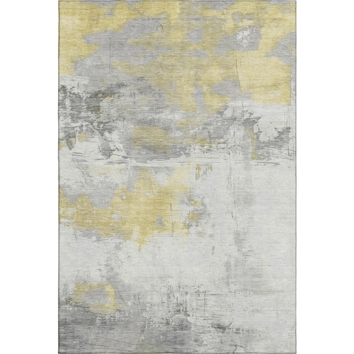 Addison Mayfield Gold AMF1685 - 8ft. Round Rug